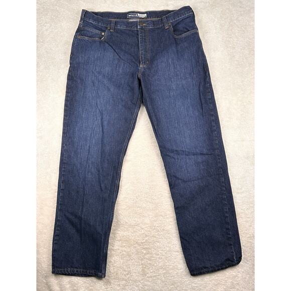 Men's Jeans Carhartt Size 40x34 Cotton Blend 105119-H44 Relaxed Fit Cotton - Picture 1 of 8